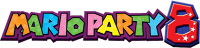 Mario Party 8 logo for Wii
